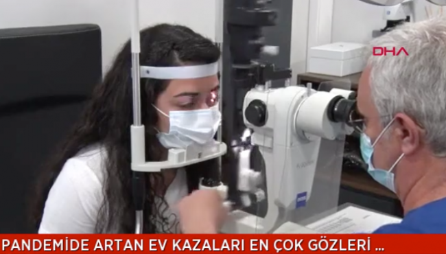 Pandemide Artan Göz Kazaları